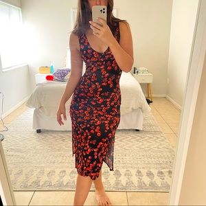 Floral Midi Dress
